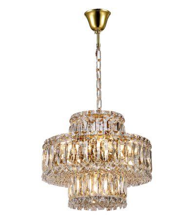 Подвесная люстра Newport 8458+3/C gold М0069585