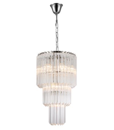 Подвесная люстра Newport Amanda 8910/C nickel М0070474