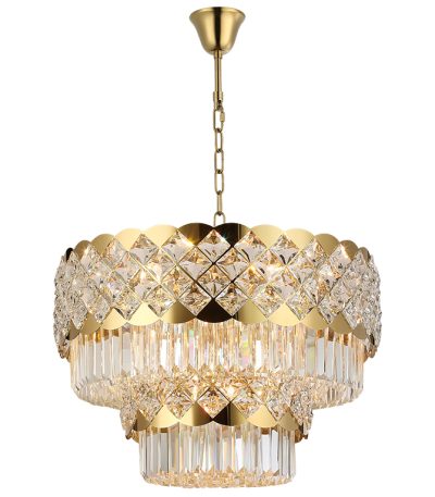 Подвесная люстра Newport Ashley 8301/60 C gold polished М0070637