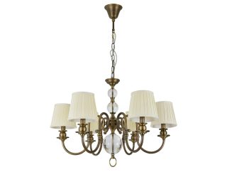 Подвесная люстра Newport California 3106/C black brass без абажуров М0070496