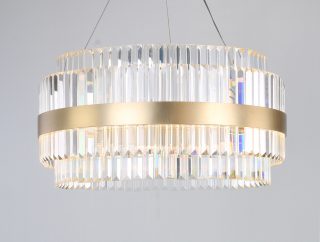 Подвесная люстра Newport Kelly 10242/60 brass М0066143