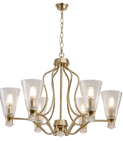 Подвесная люстра Newport Margaret 4736/C gold М0070459