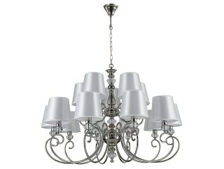 Подвесная люстра Newport Marta 1210+5/C nickel М0071147