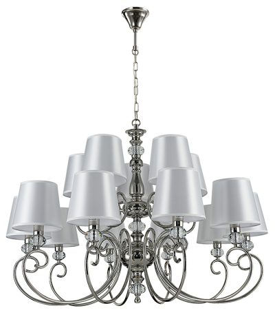 Подвесная люстра Newport Marta 1210+5/C nickel М0071147