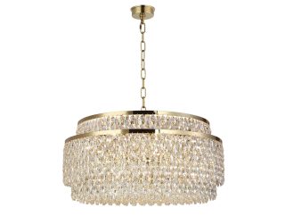 Подвесная люстра Newport Tiffany 8530/80 C gold polished М0070716