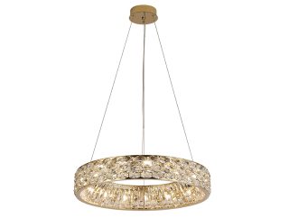 Подвесная люстра Newport Tiffany 8532/60 C gold polished М0070798