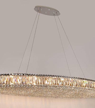 Подвесная люстра Newport Valencia 8458+14/S chrome М0070387