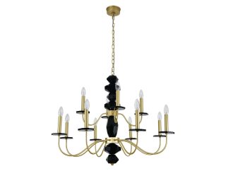 Подвесная люстра Newport Vanessa 3878+4/С brass М0070883