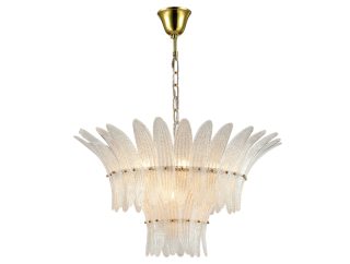 Подвесная люстра Newport Victoria 8812/C new gold white М0070427