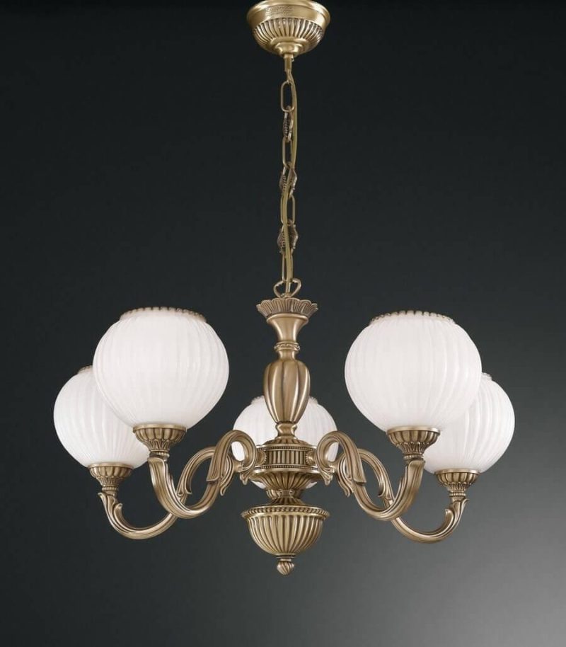 Подвесная люстра Reccagni Angelo L 9250/5 Подвесная люстра Reccagni Angelo L 9250/5