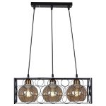 Подвесная люстра Reluce 04348-0.4-03 BK