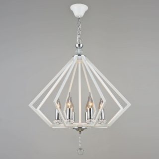 Подвесная люстра Reluce 05325-0.4-08 WT+CR