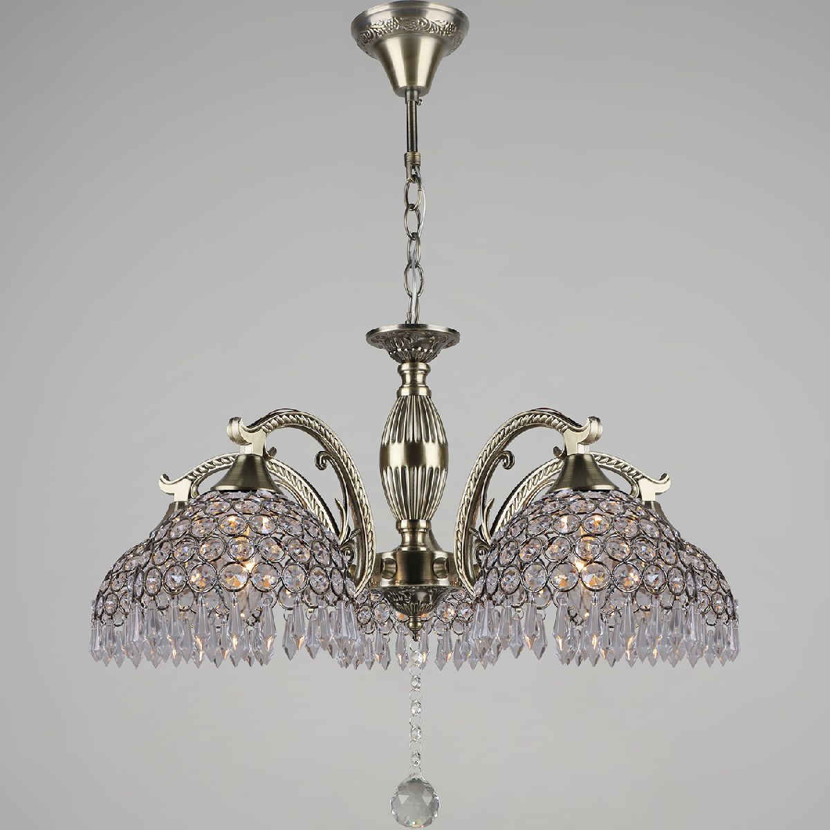 Подвесная люстра Reluce 05755-0.4-05 AB Подвесная люстра Reluce 05755-0.4-05 AB