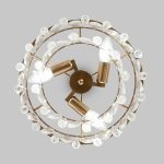 Подвесная люстра Eurosvet Sophie 60165/3 латунь Smart a065755