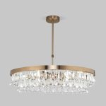 Подвесная люстра Eurosvet Sophie 60165/6 латунь Smart a065754