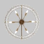 Подвесная люстра Eurosvet Sophie 60165/6 латунь Smart a065754