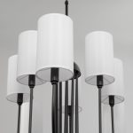 Подвесная люстра Eurosvet Abbey 60164/10 черный Smart a065748