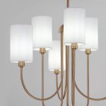 Подвесная люстра Eurosvet Abbey 60164/6 латунь Smart a065745