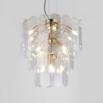Подвесная люстра Eurosvet Claire 60171 золото Smart a069012