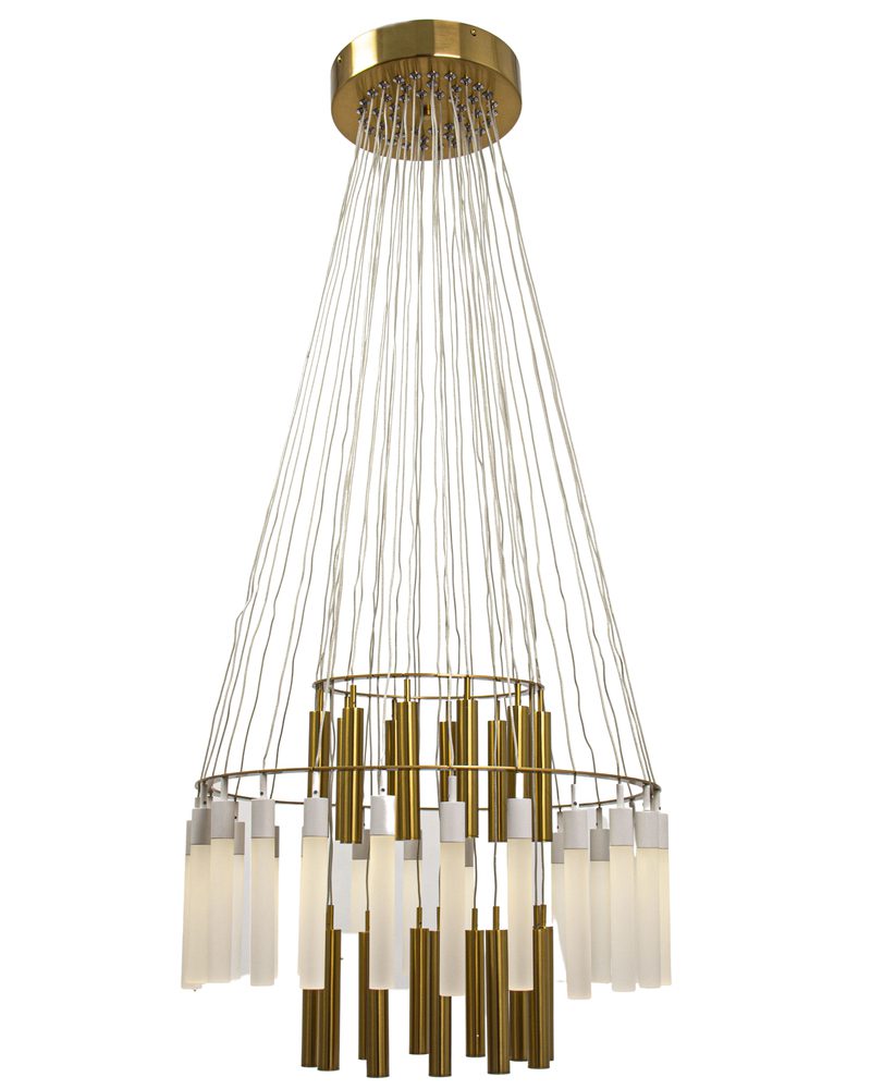 Подвесная светодиодная люстра Abrasax Mia PL.4303-48BR Подвесная светодиодная люстра Abrasax Mia PL.4303-48BR