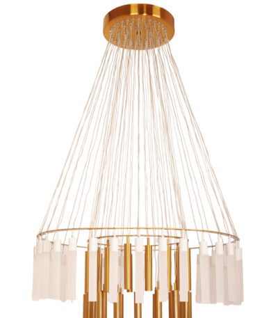 Подвесная светодиодная люстра Abrasax Mia PL.4303-68BR