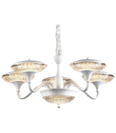 Подвесная светодиодная люстра Arte Lamp A5168LM-5WH