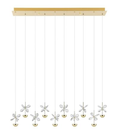 Подвесная светодиодная люстра Eglo Pianopoli 3 390314