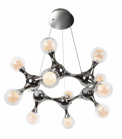 Подвесная светодиодная люстра iLedex Blossom C4465-12R CR