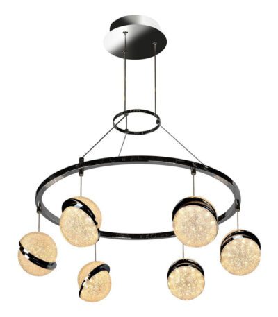 Подвесная светодиодная люстра iLedex CRystal Ball C4474-6 CR