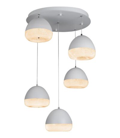 Подвесная светодиодная люстра iLedex Flake Wld8885-5Y WH