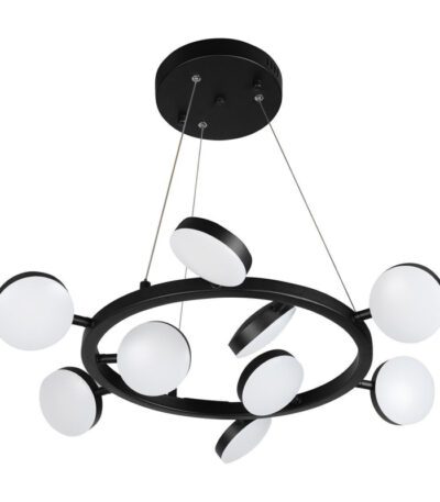 Подвесная светодиодная люстра iLedex Totes FS-016-D9 63W BK