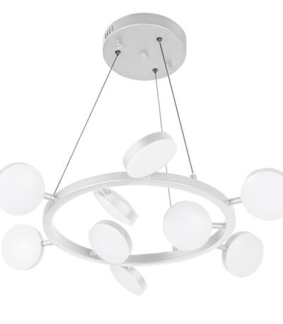 Подвесная светодиодная люстра iLedex Totes FS-016-D9 63W WH