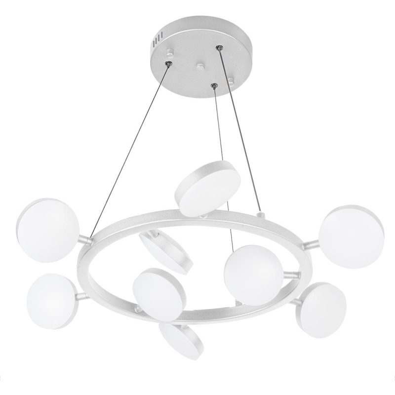 Подвесная светодиодная люстра iLedex Totes FS-016-D9 63W WH Подвесная светодиодная люстра iLedex Totes FS-016-D9 63W WH