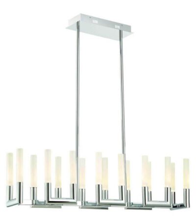 Подвесная светодиодная люстра Lucia Tucci Flop 3390.16 Chrome