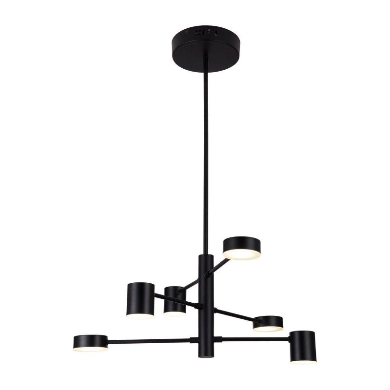 Подвесная светодиодная люстра Moderli Lewes V2740-6CL Подвесная светодиодная люстра Moderli Lewes V2740-6CL