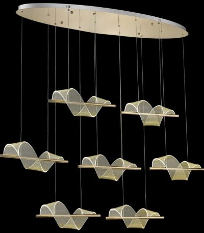 Подвесная светодиодная люстра Wertmark Hilda WE452.07.323