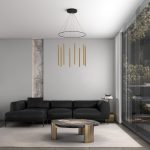 Подвесной светильник Eurosvet Pianto 301101 LED латунь a071444 Подвесной светильник Eurosvet Pianto 301101 LED латунь a071444