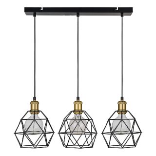 Подвесной светильник 33 Идеи PND102.03.04.003BL.GO-IKS.BL