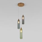 Подвесной светильник Eurosvet Siesta 50252/3 латунь Smart a063661