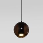 Подвесной светильник Eurosvet Cobble 50258/1 LED шоколад a064553