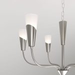 Подвесная люстра Eurosvet 60167/6 никель Smart a068284