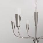 Подвесная люстра Eurosvet 60167/6 никель Smart a068284