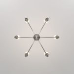 Подвесная люстра Eurosvet 60167/6 никель Smart a068284