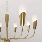 Подвесная люстра Eurosvet 60167/8 латунь Smart a068281