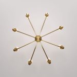 Подвесная люстра Eurosvet 60167/8 латунь Smart a068281