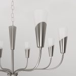 Подвесная люстра Eurosvet 60167/8 никель Smart a068285