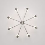 Подвесная люстра Eurosvet 60167/8 никель Smart a068285