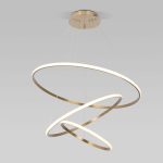 Подвесная люстра Eurosvet Collars 90264/3 латунь a064103