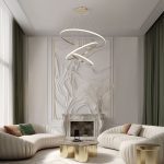 Подвесная люстра Eurosvet Collars 90264/3 латунь a064103