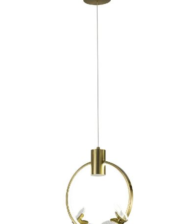 Подвесной светильник AM Group MARIPOSA SP2 POLISHED GOLD